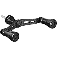 Gomexus Manivela con Eje Pasante para Daiwa Ninja LT- Revros LT-16 Emeraldas 2508 Shimano Nasci Sedona Sahara Sienna FE…